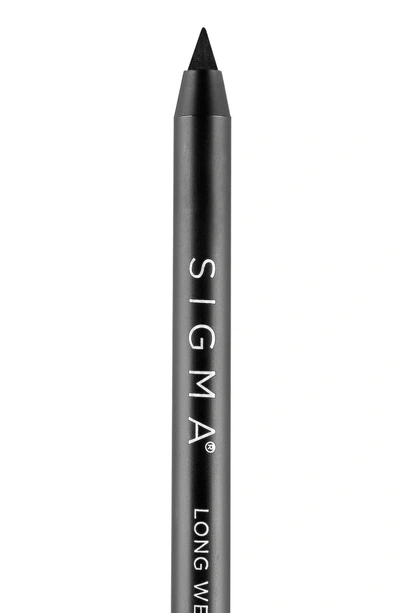 Shop Sigma Beauty Wicked Long Wear Pencil Eyeliner - Black