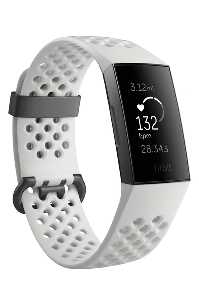 Shop Fitbit Charge 3 Special Edition Wireless Activity & Heart Rate Tracker In White