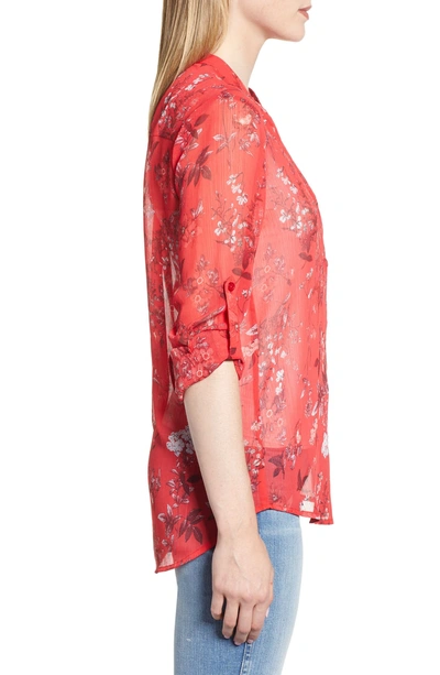 Shop Kut From The Kloth Jasmine Top In Savannah Red