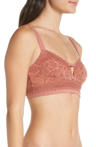 Shop Free People Intimately Fp Annabelle Bralette In Coral