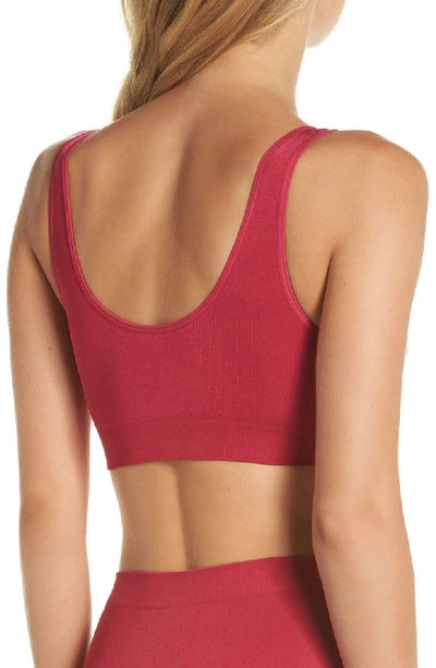 Shop Wacoal B Smooth Seamless Bralette In Cerise