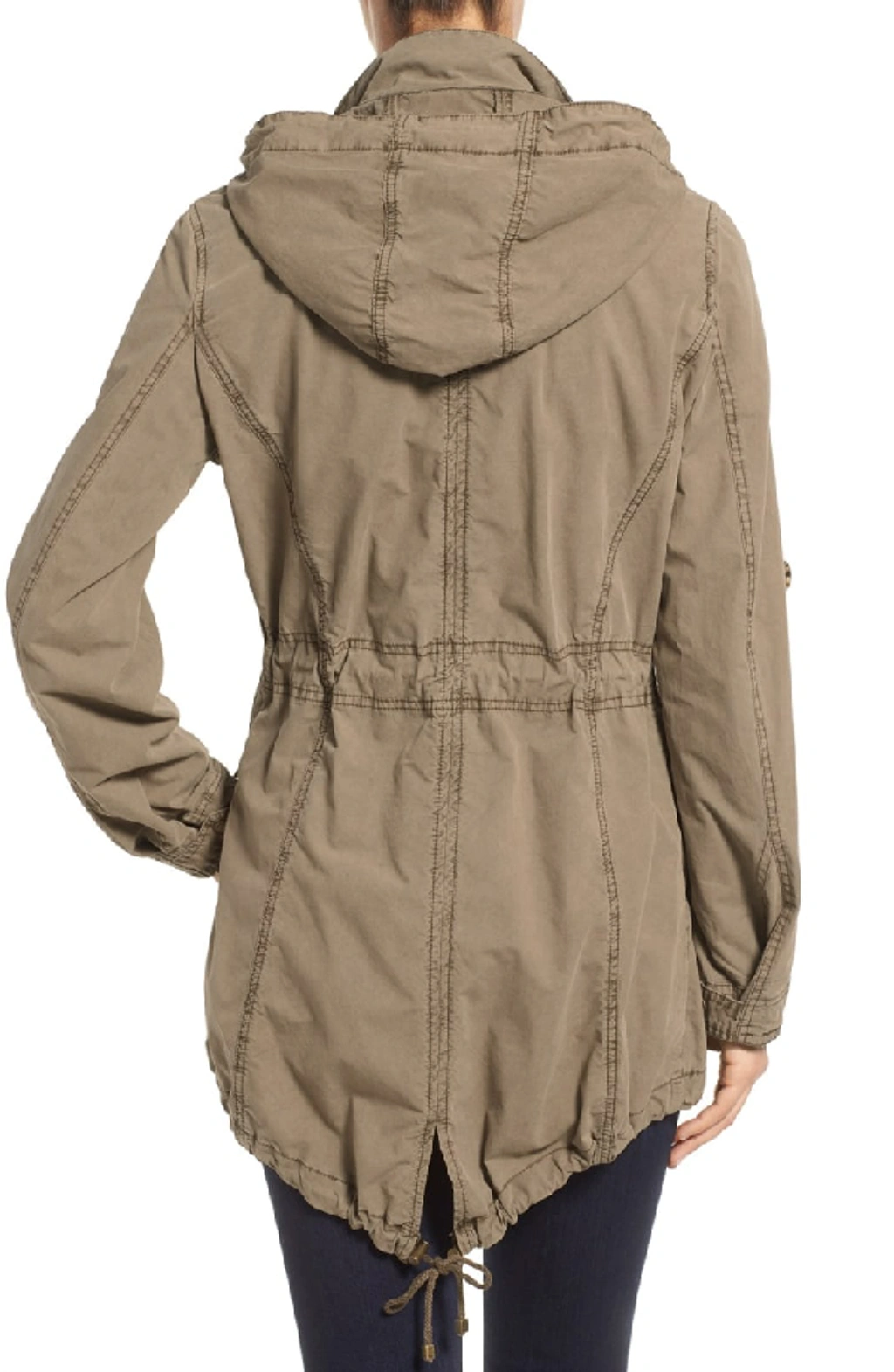 Levi's parachute hooded cotton utility jacket discount