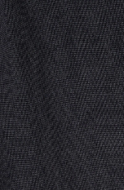 Shop Tibi Plain Weave Blazer Jumpsuit In Dark Navy