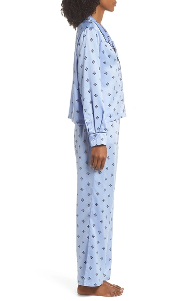 Shop Splendid Satin Pajamas In Geo Foulard