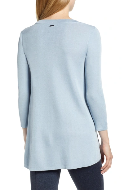 Shop Anne Klein Scoop Neck Knit Top In Rameau