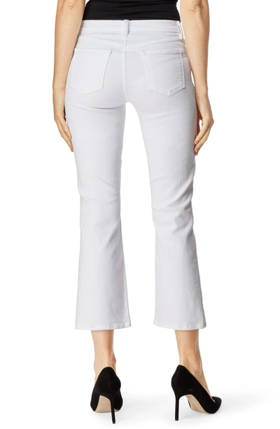 Shop J Brand Selena Crop Bootcut Jeans In Ionized