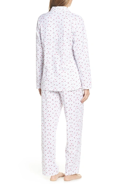 Shop Eileen West Knit Pajamas In White Rosebud