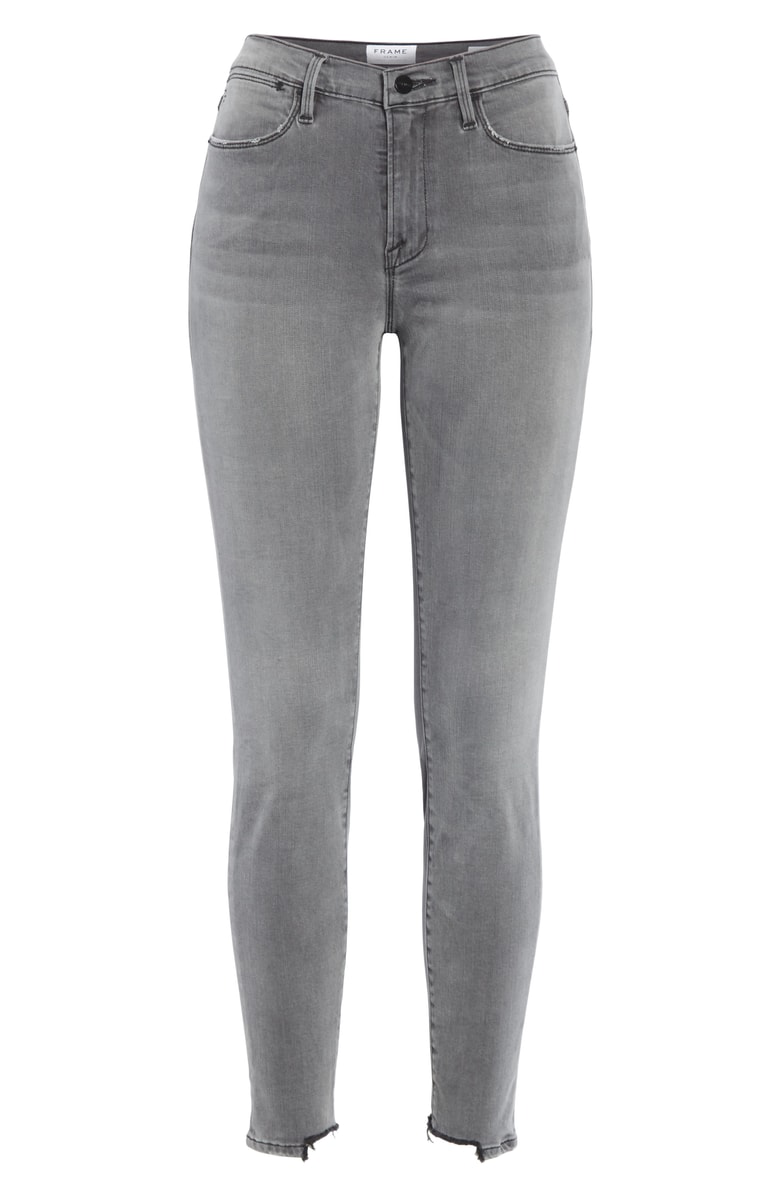 Frame Le High Ankle Skinny Jeans In Dunaway | ModeSens