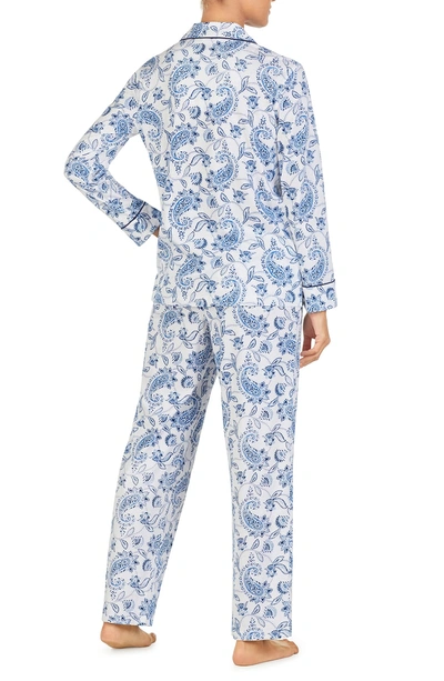 Shop Lauren Ralph Lauren Paisley Pajamas In White/ Print
