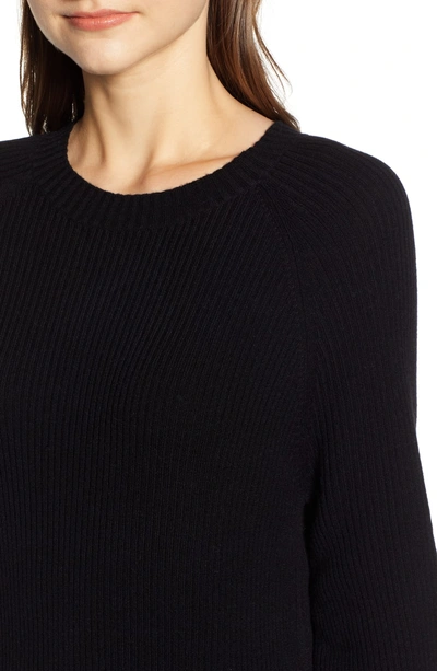 Shop Ag Quaid Knit Sweater Dress In True Black