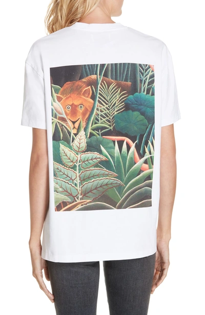 Shop Kenzo Jungle Tiger Tee In White