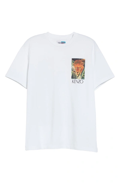 Shop Kenzo Jungle Tiger Tee In White