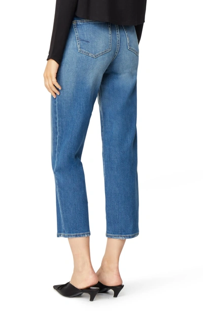 Shop Habitual Haven Super High Rise Straight Leg Jeans In Imperial