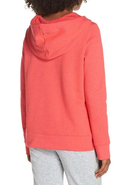 Shop Adidas Originals Trefoil Hoodie In Core Pink