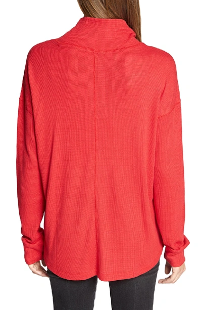 Shop Sanctuary Highroad Thermal Tee In Street Red