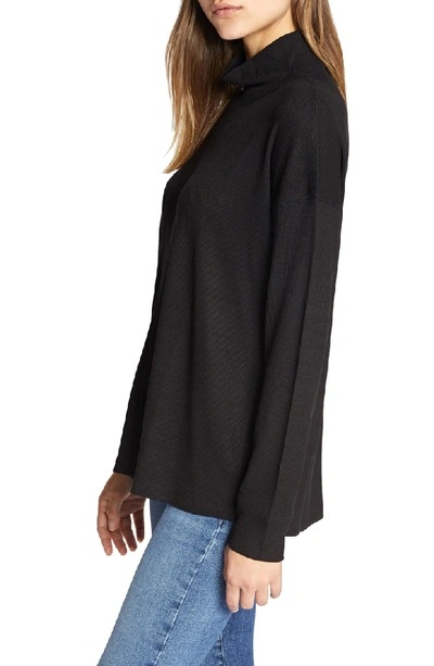 Shop Sanctuary Highroad Thermal Tee In Black