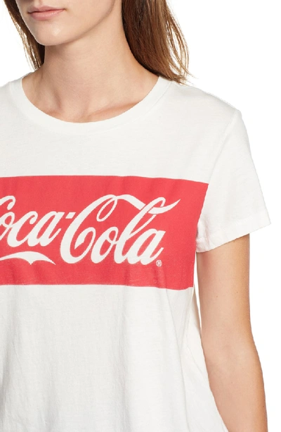Shop Lucky Brand Classic Coca-cola Graphic Tee In Lucky White