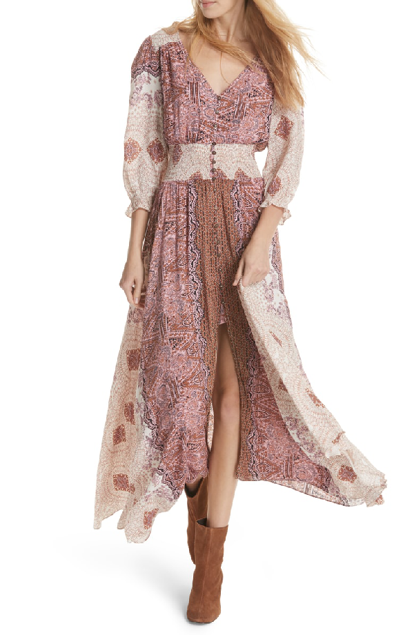 mexicali rose maxi dress ivory