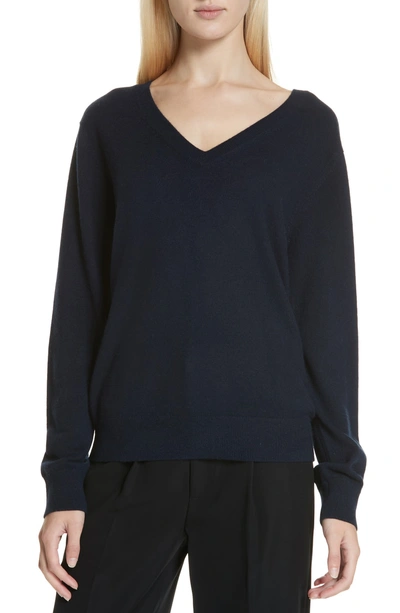 Shop Vince Weekend Cashmere Sweater In Coastal