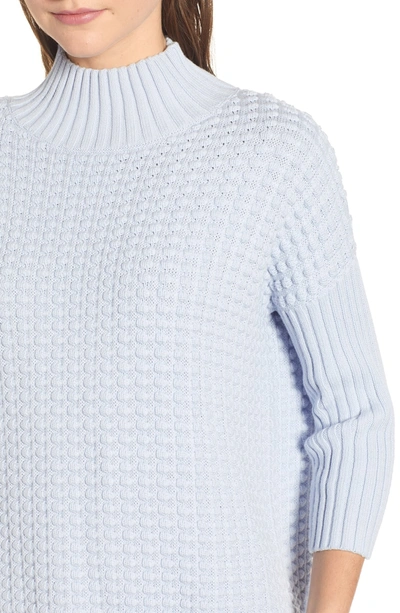 Shop French Connection Mozart Popcorn Sweater In Crystal Clear