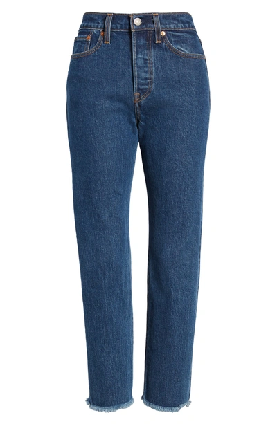 Shop Levi's Wedgie High Waist Ankle Straight Leg Jeans In Below The Belt