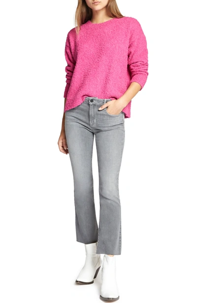 Shop Sanctuary Teddy Textured Knit Sweater In Street Pink
