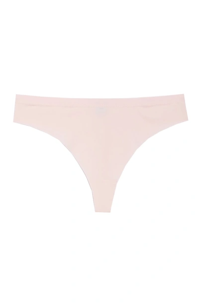Shop Honeydew Intimates Daisy Thong In Pink Mink