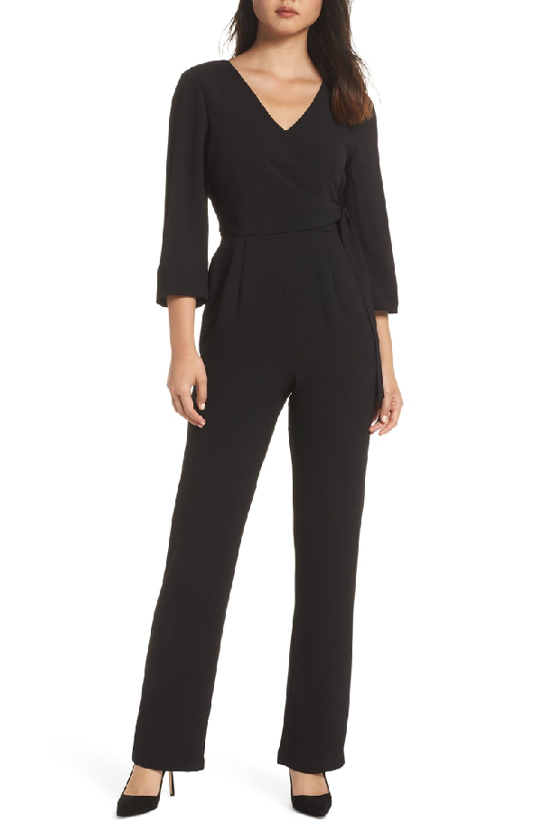 charles henry black jumpsuit