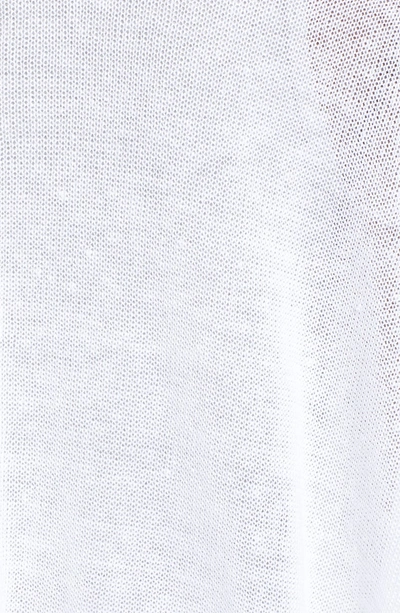 Shop Tommy Bahama Lea Long Linen Cardigan In White