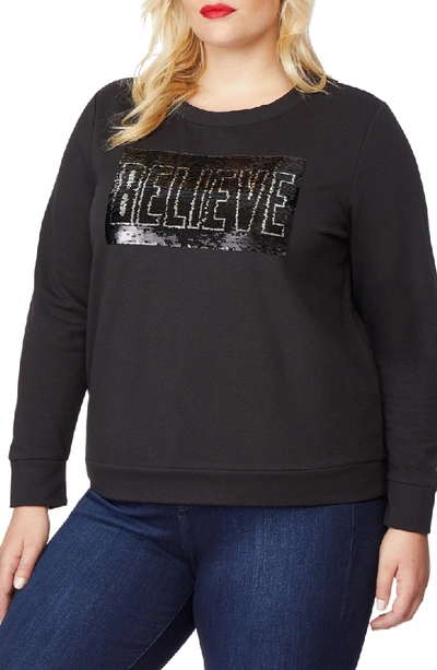 Shop Rebel Wilson X Angels Embellished Sweatshirt In Believe/ Achieve
