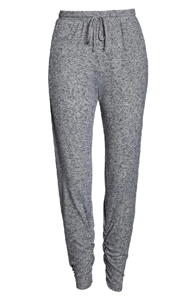 Shop Eberjey Bobby Camp Pajama Pants In Heathered Grey