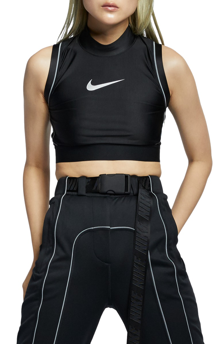 nike dri fit crop