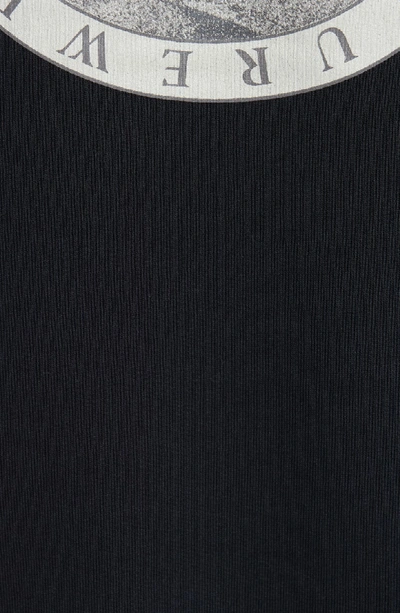 Shop Marine Serre Half Zip Pullover In Black
