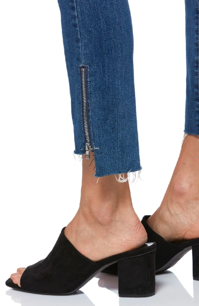 Shop Paige Transcend Vintage - Hoxton High Waist Ankle Straight Leg Jeans In Malibu