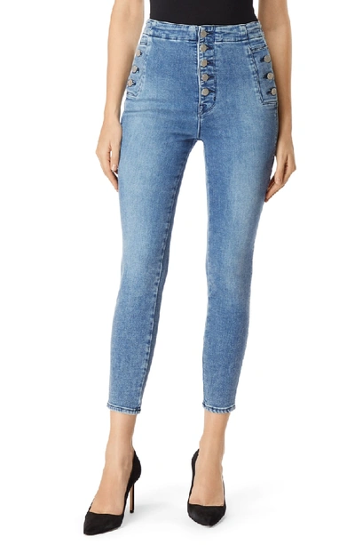 Tomaat bevestigen vingerafdruk J Brand Natasha Sky High Crop Skinny Jeans In Meteor | ModeSens