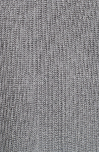 Shop Equipment Uma Wool & Cashmere Turtleneck Pullover In Heather Grey
