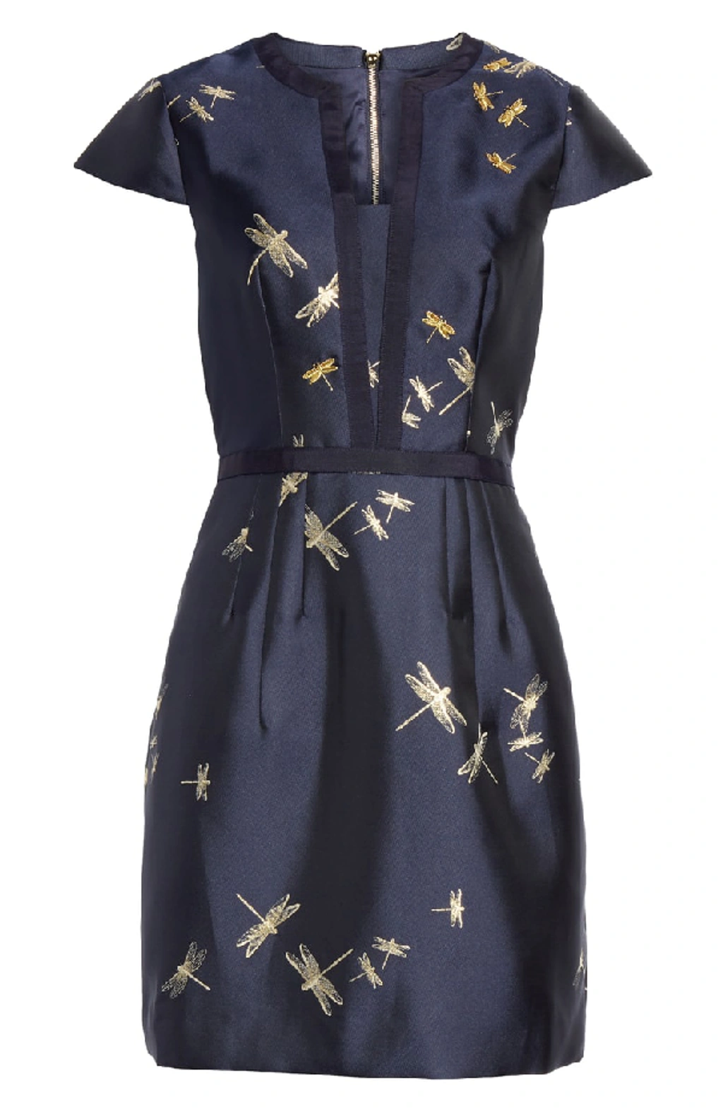 Hartty dragonfly jacquard dress best sale