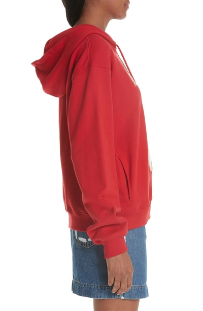 Shop Moschino Circus Teddy Sweatshirt In Red