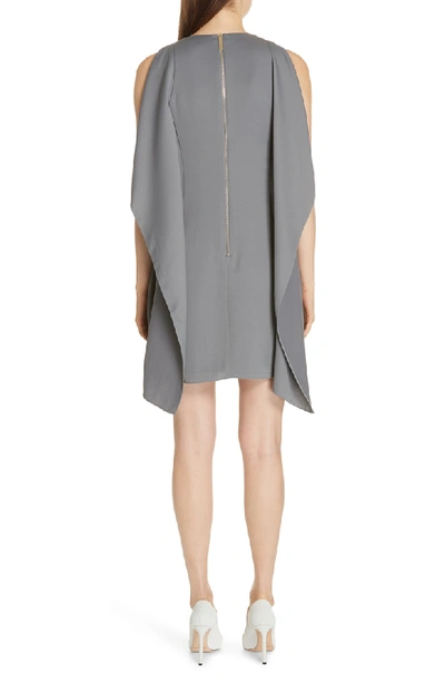 Shop Ted Baker Amilia Waterfall Shift Dress In Charcoal