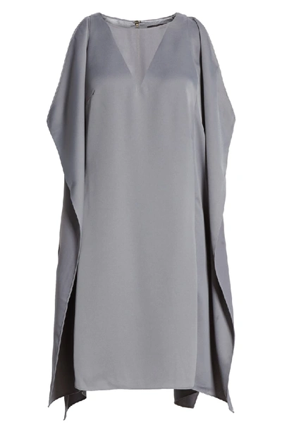 Shop Ted Baker Amilia Waterfall Shift Dress In Charcoal