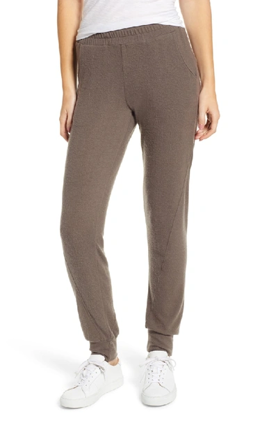 Shop Project Social T Calhoun Cozy Seamed Sweatpants In Olive