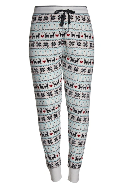 Pj Salvage Velour Pajama Pants In Natural