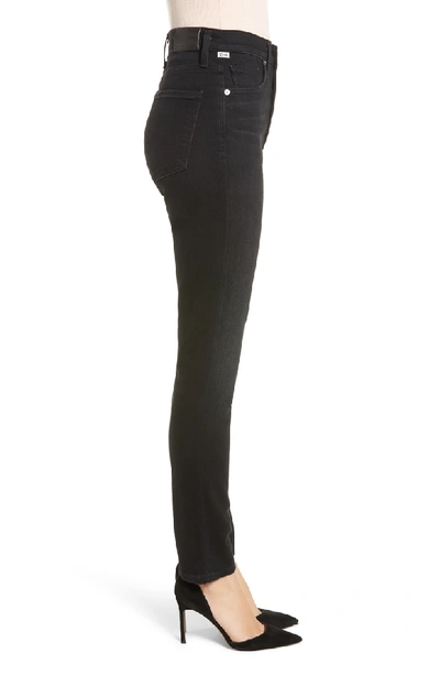 Shop Citizens Of Humanity Olivia High Waist Slim Jeans In Licorice