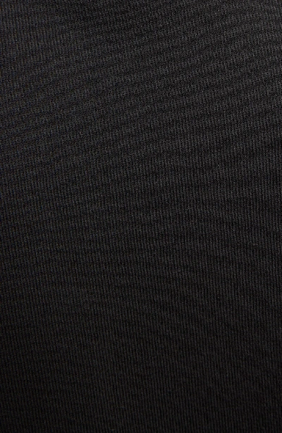 Shop Saint Laurent Embellished Splatter Logo Sweatshirt In Noir / Naturel / Argent