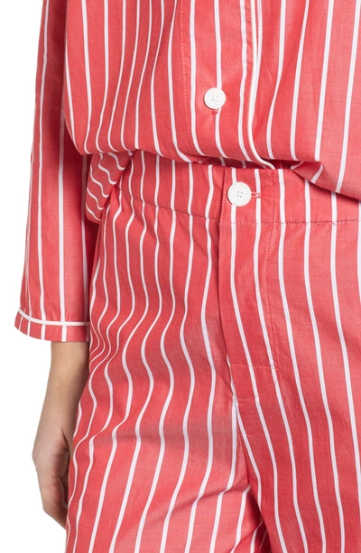 Shop Sleepy Jones Pajamas In Red Stripe