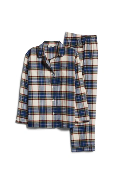 Shop Sleepy Jones Pajamas In Flannel Plaid