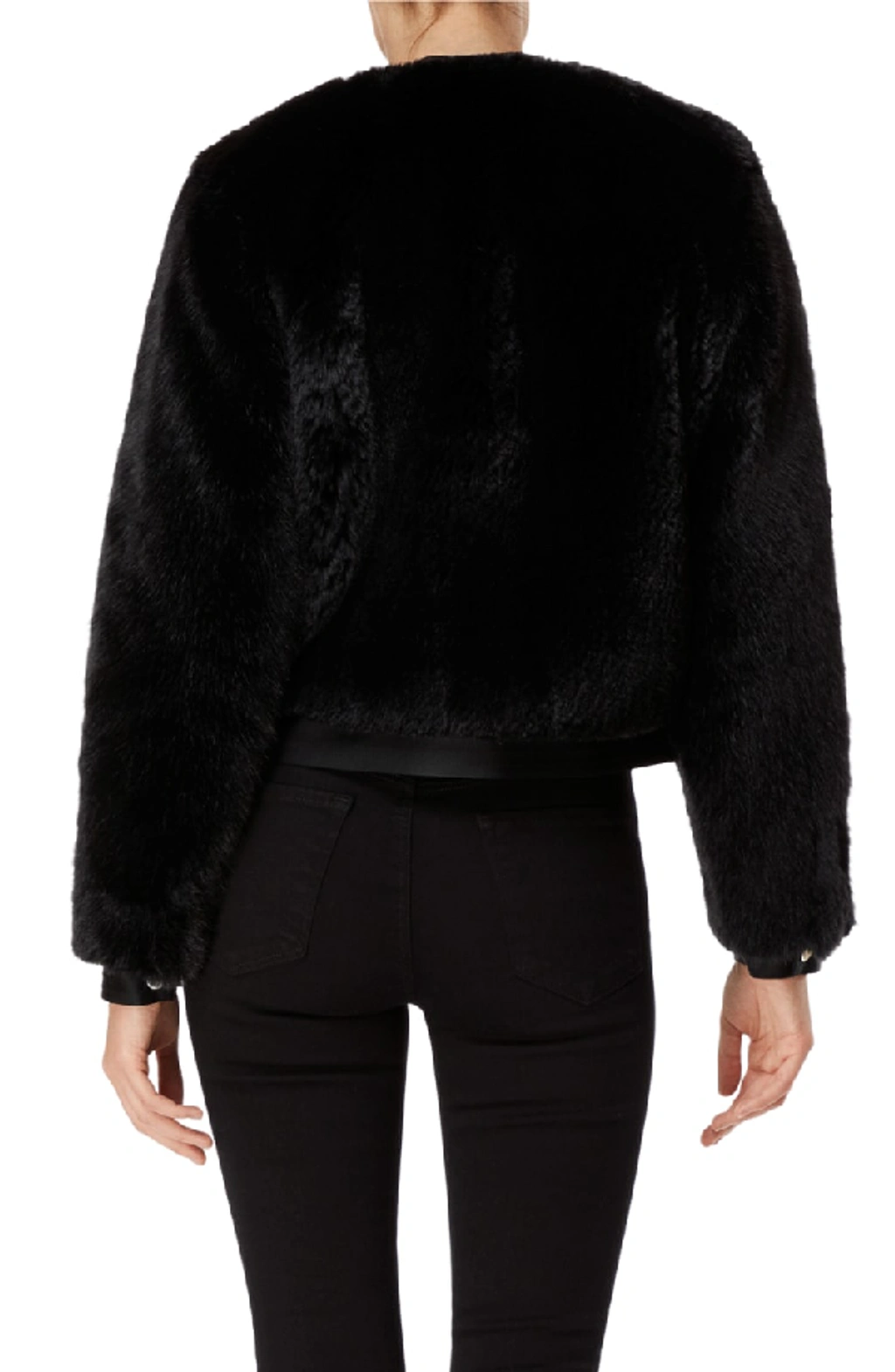 J store Brand Faux Fur Vest