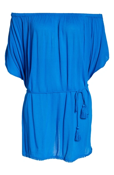 Shop Echo Seaside Cover-up Dress In Sea Blue
