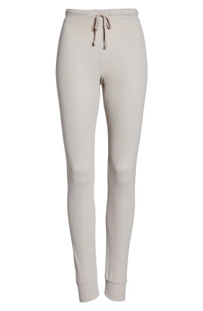 Shop Lacausa Chalet Long Johns Sleep Pants In Oatmeal