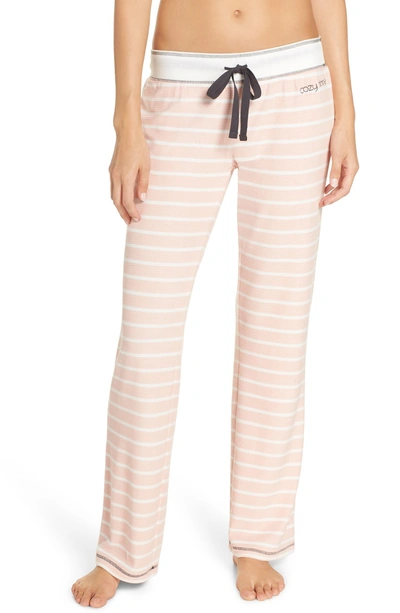 Shop Pj Salvage Thermal Pajama Pants In Blush